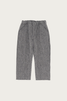 Yoko Sakamoto - Work 5 Pocket Easy Pants - Black & Beige - Canoe Club