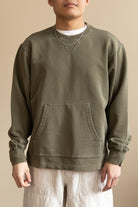 Nigel Cabourn - Training Sweater - USMC Green - Canoe Club
