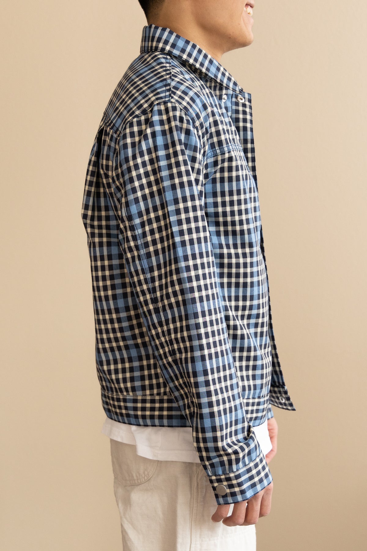 Nigel Cabourn - Japanese Type I - Navy Check - Canoe Club
