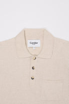 Corridor - Knit Slouchy Polo - Natural - Canoe Club