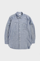 Engineered Garments - Work Shirt - Lt Blue Cotton Chambray - Canoe Club