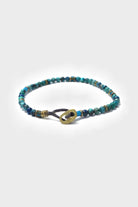 Mikia - Small Chrysocolla Bracelet - Canoe Club