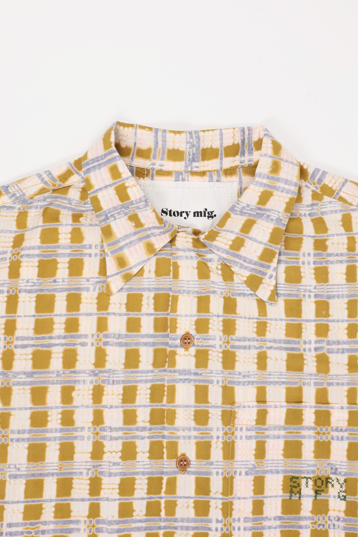 Story Mfg. - Shore Shirt - Shore Check Block - Canoe Club